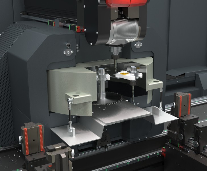 Centros de mecanizado CNC Comet X6 HP Almacén de herramientas Emmegi